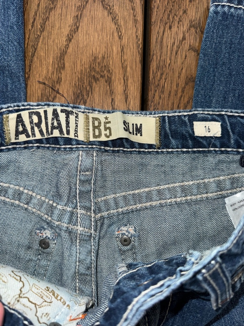 Ariat B5 Jeans SZ 16 - Picture 5 of 5